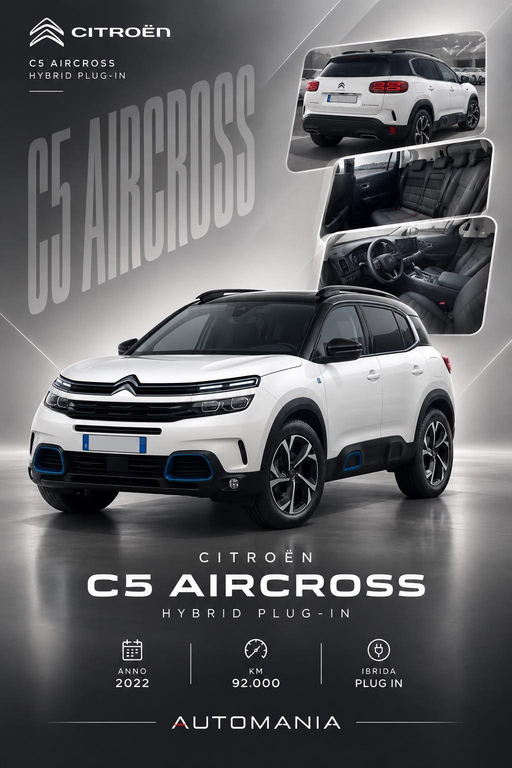 Citroen C5 Aircross 1.6 hybrid phev Shine 225 e-eat8