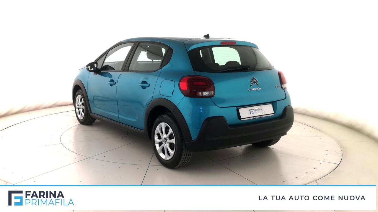CITROEN C3 III 2017 - C3 1.2 puretech Feel s&s 83cv neopatentati my20