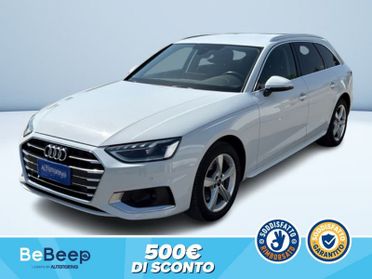 Audi A4 AVANT 35 2.0 TDI MHEV BUSINESS ADVANCED 163CV S