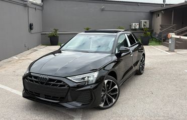 NEW Audi A3 SPORTBACK IDENTITY BLACK TDI 110 kW S tronic line edition TETTO APRIBILE