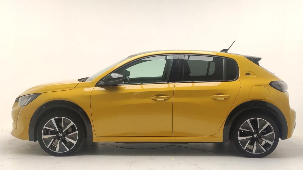 Peugeot 208 motore elettrico 136 CV 5 porte GT