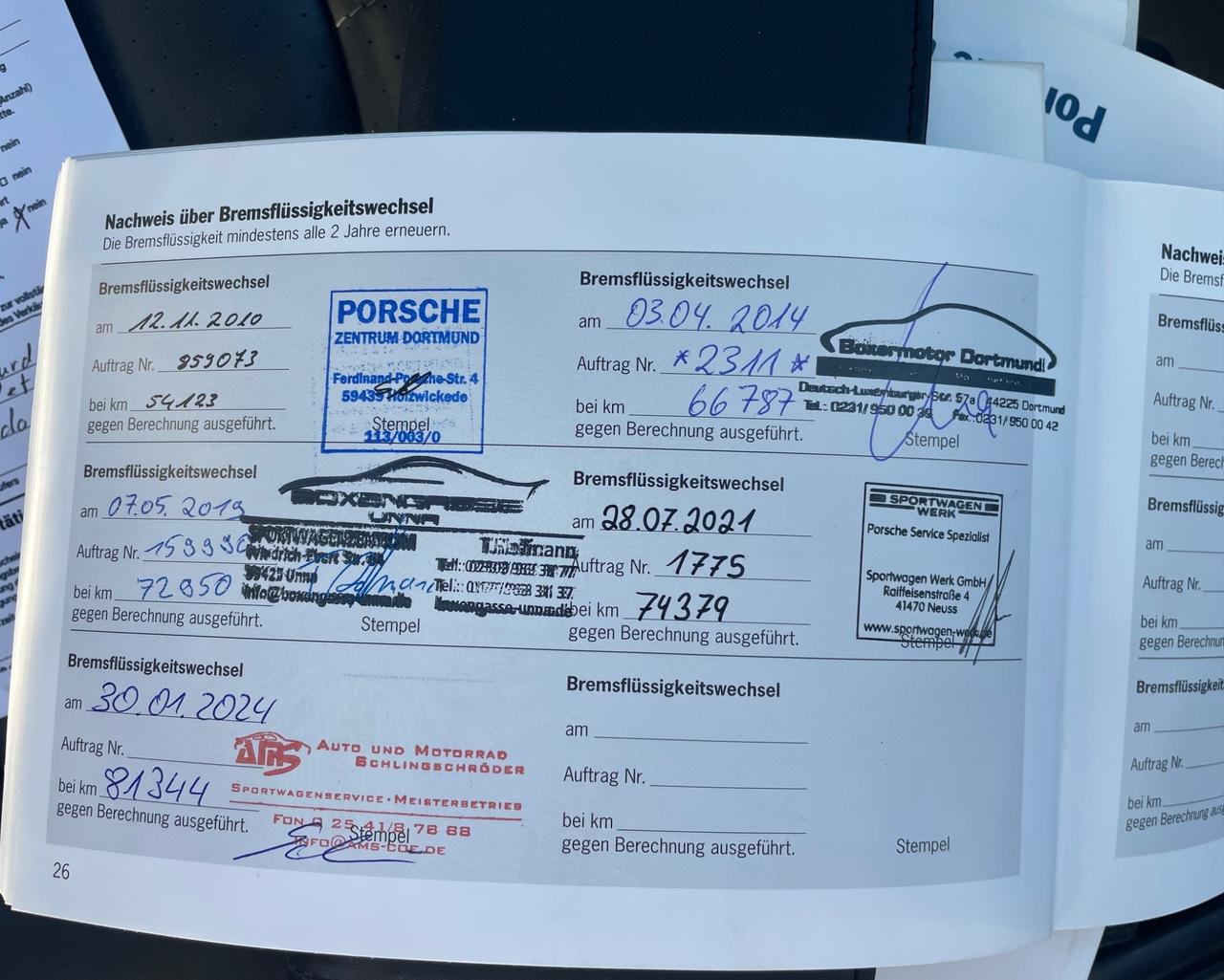 Porsche 911 997 Manuale , scarichi, sospensioni ecc