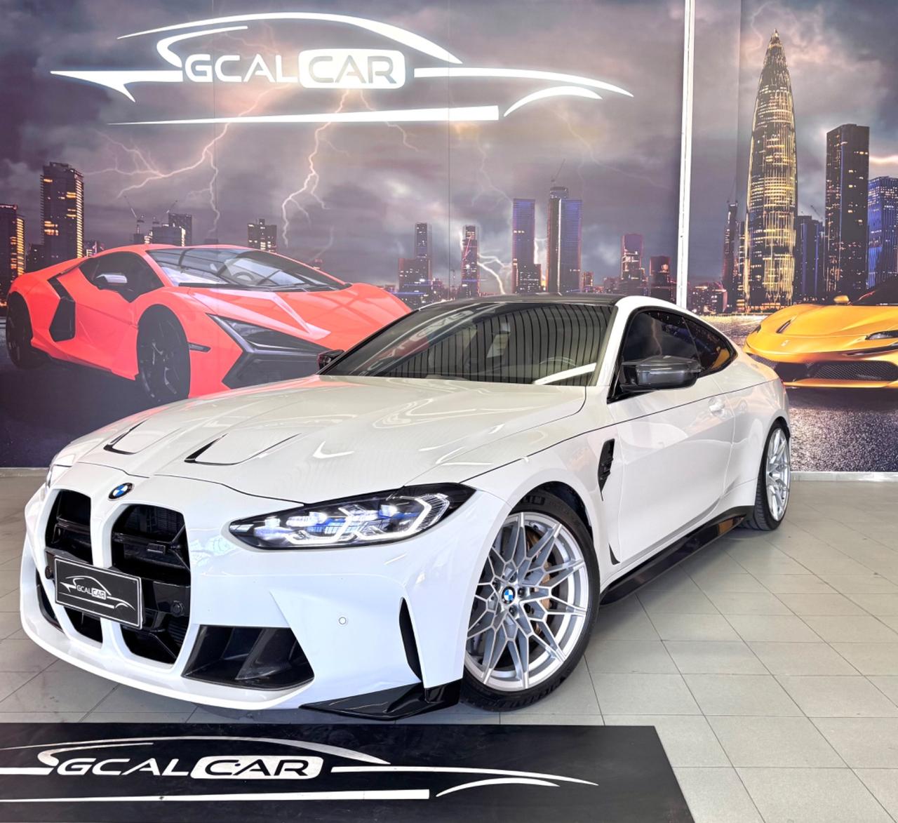 Bmw M4 COMPETITION 510CV CARBONCERAMICI + SEDILI CARBON + SCARICO OK PERMUTE CERTIFICATA