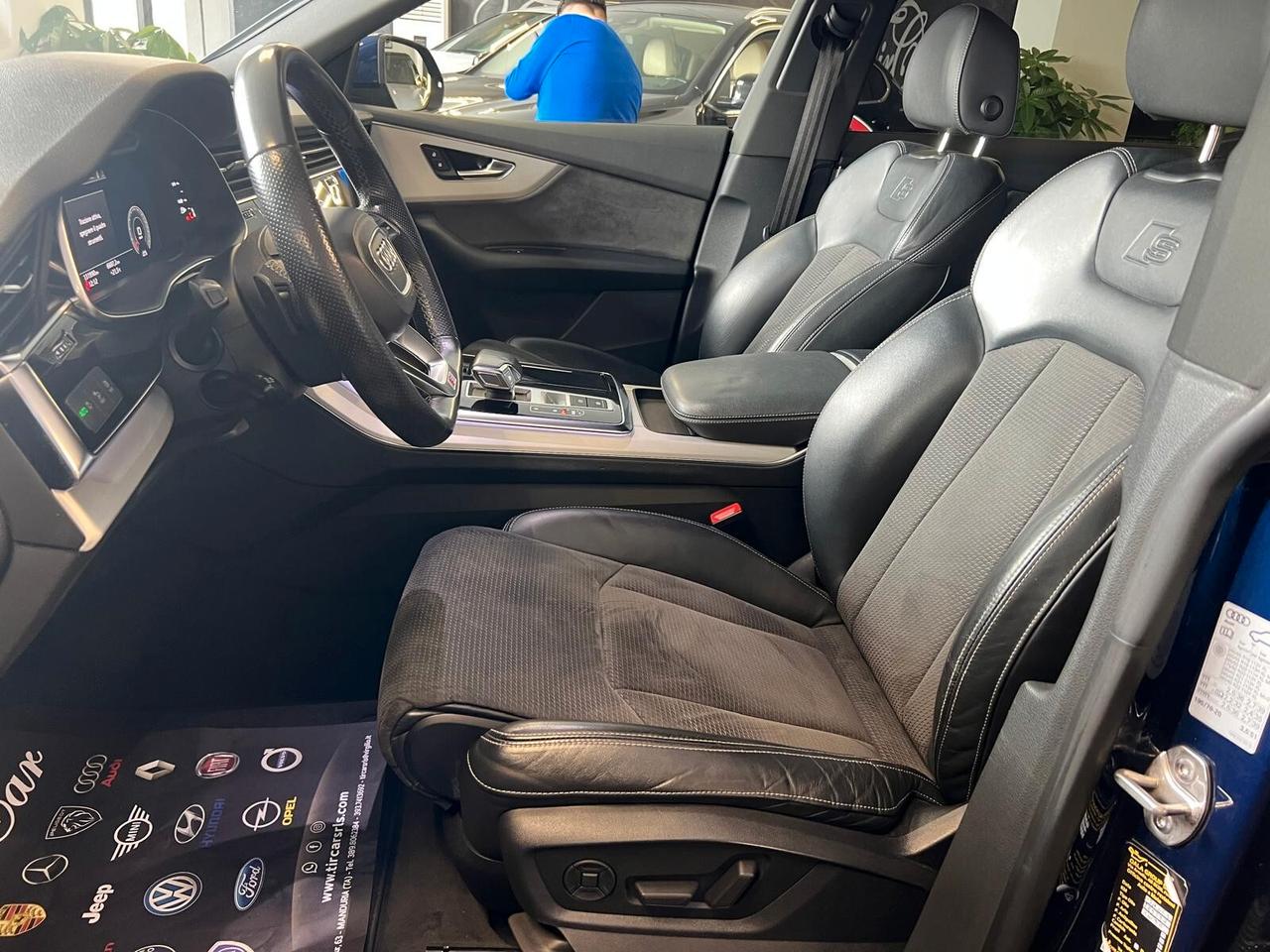 AUDI Q8 50 3.0 TDI MHEV S-LINE 286CV PELLE NAVI CAM QUATTRO ANNO 2021