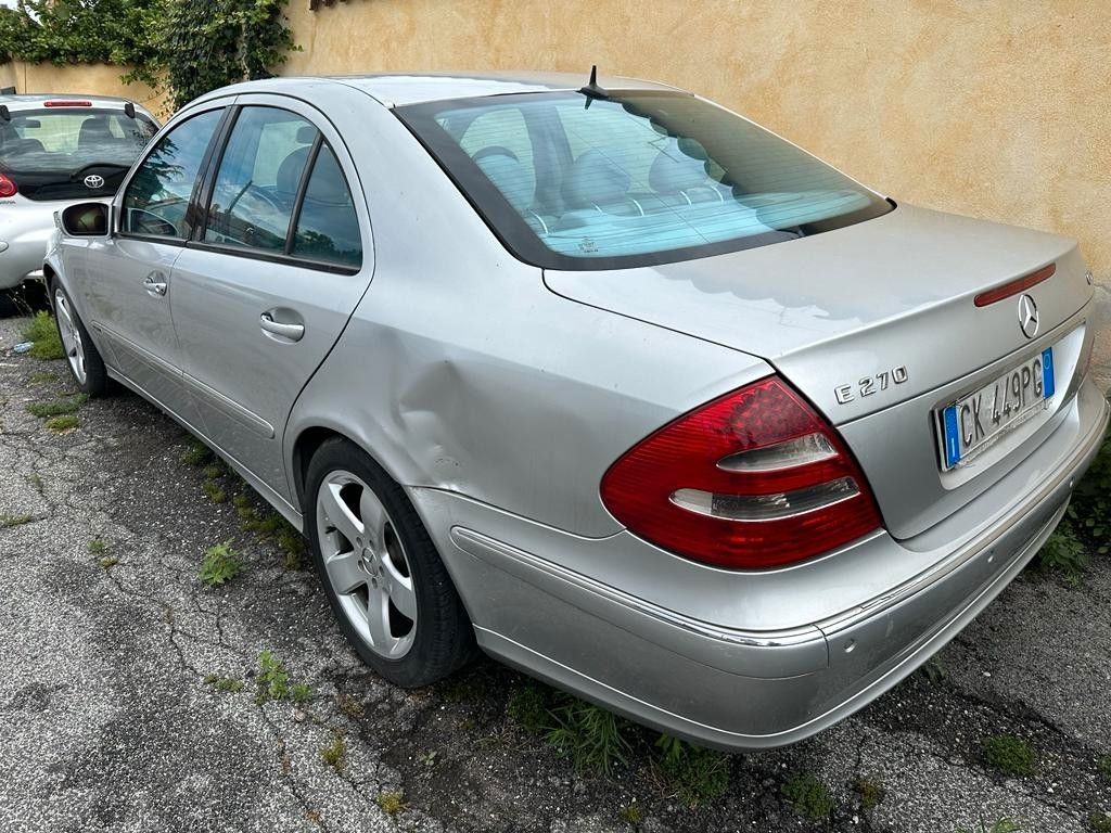 Mercedes-benz E 270 E 270 CDI cat Avantgarde