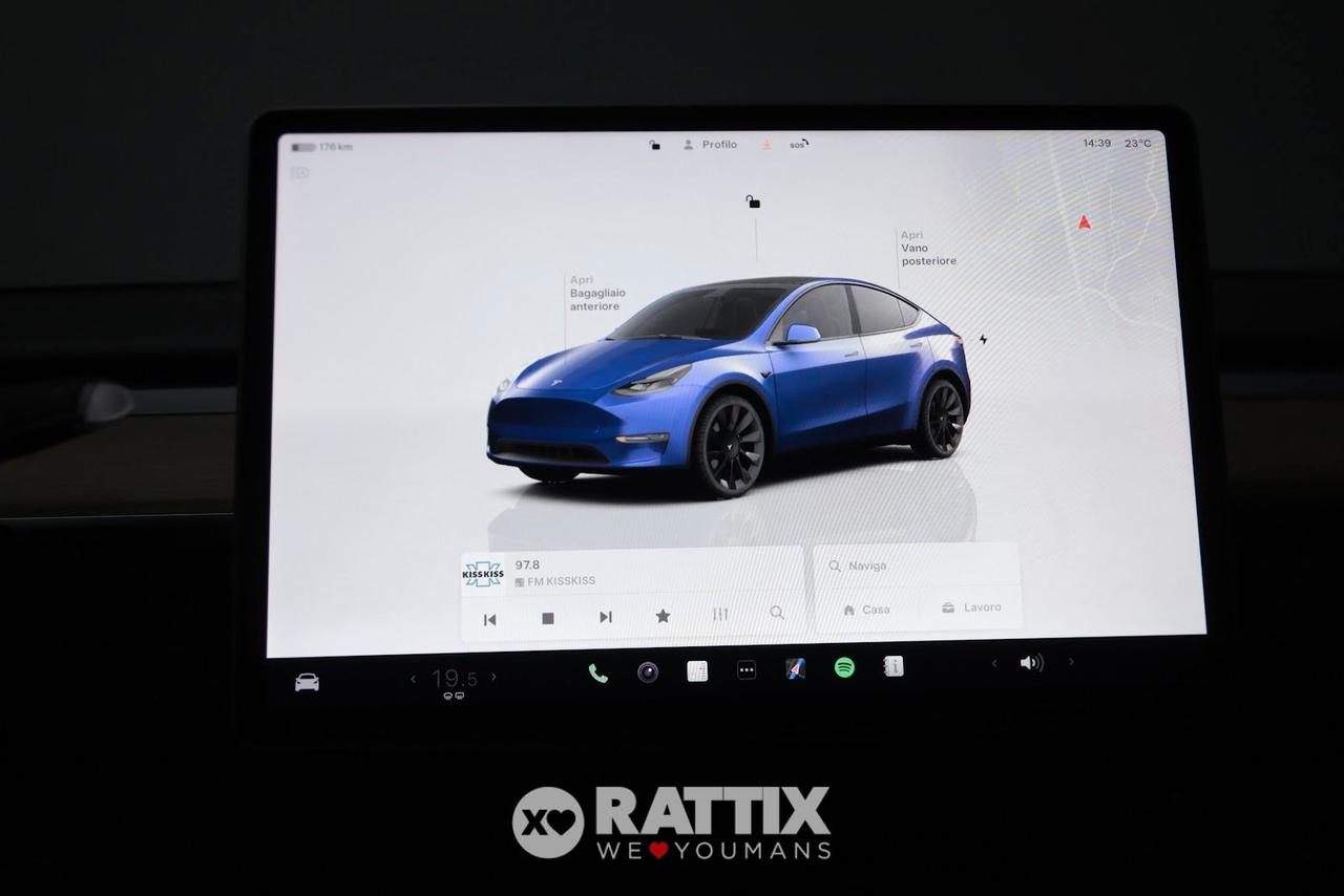 Tesla Model Y motore elettrico 153kW Long Range Dual Motor AWD + tetto panoramico