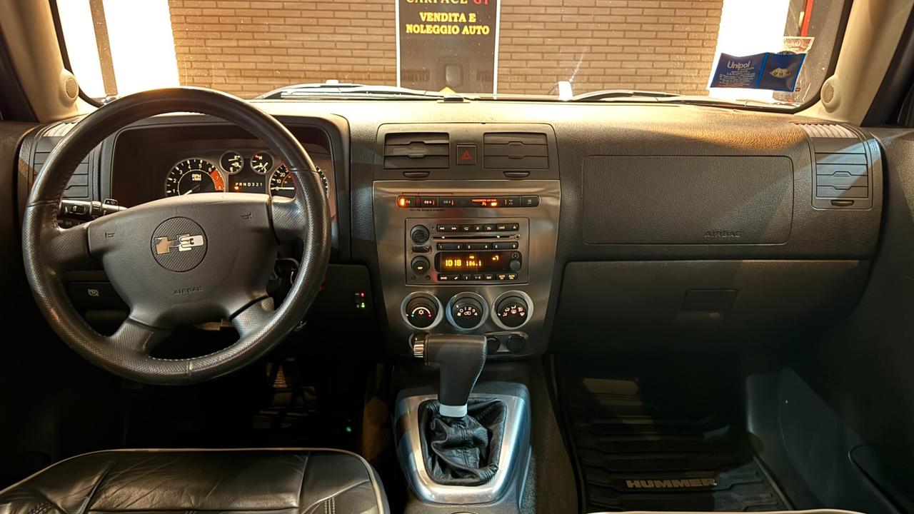 HUMMER H3 PLATINUM 3.5 B 220CV GANCIO TRAINO - 2005