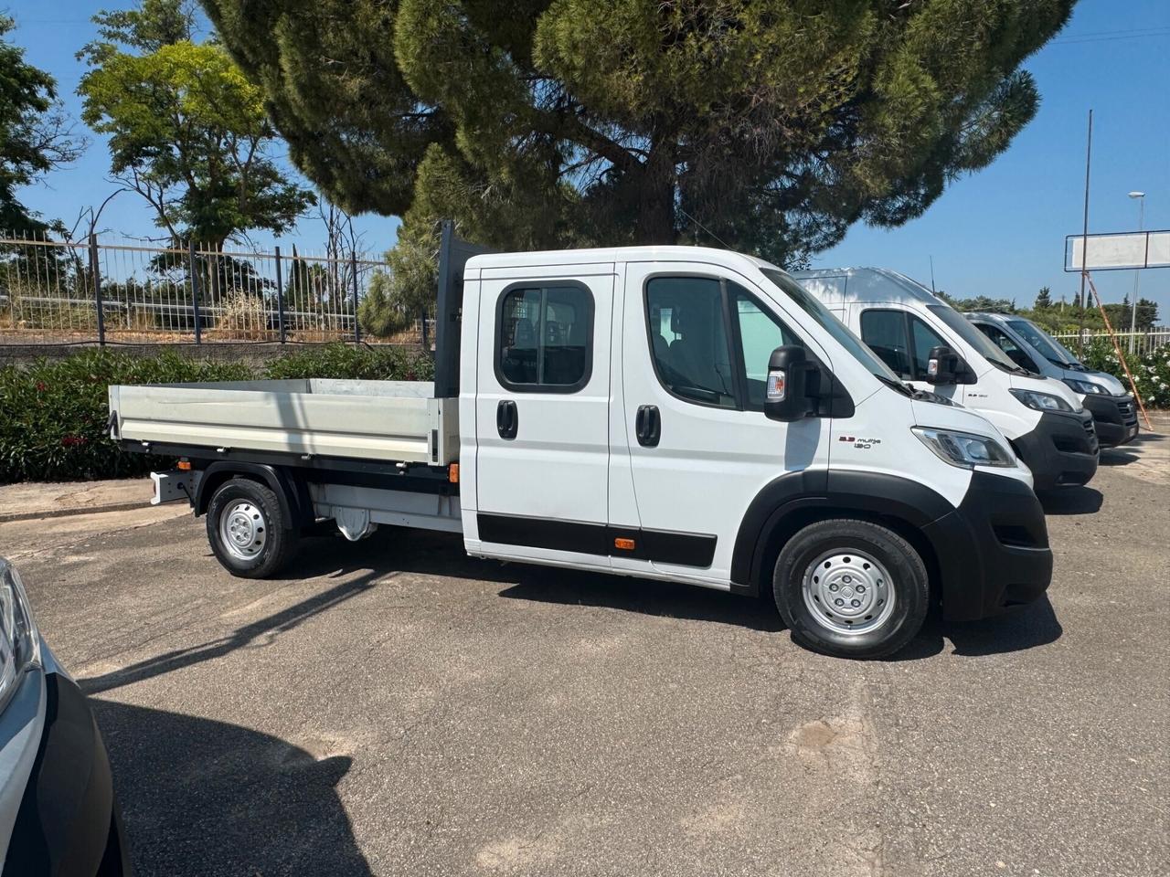 FIAT DUCATO 2.3 MJ 130CV. CASSONATO DOPPIA CABINA 7 POSTI
