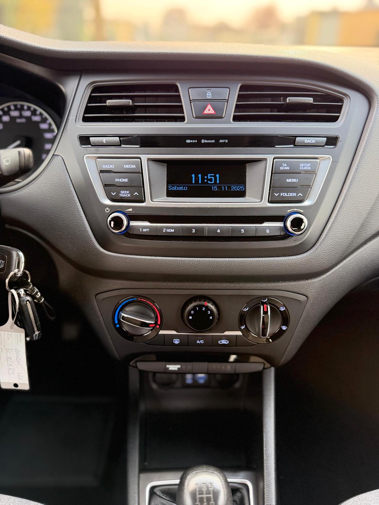 Hyundai i20 1.2 84 CV 5 porte 2016 neopatentati