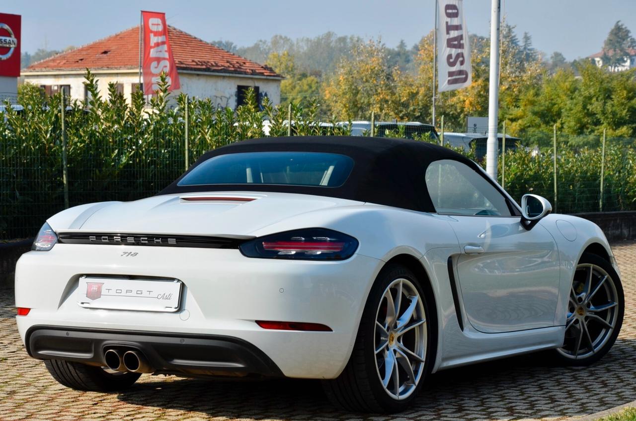 PORSCHE 718 BOXSTER S 2.5 350cv PDK, ECCELLENTI CONDIZIONI, PRIMA VERNICE, SERVICE PORSCHE, UFF ITALIANA, EURO 6C, HI-FI BOSE, SPORT CHRONO, FARI PDLS, PERMUTE