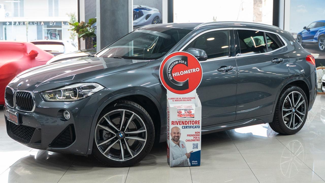 Bmw X2 XDRIVE20D M SPORT X PRO AUTO 19" PACK LUCI HEAD UP DISPLAY XENO NAVI FULL OPTIONAL