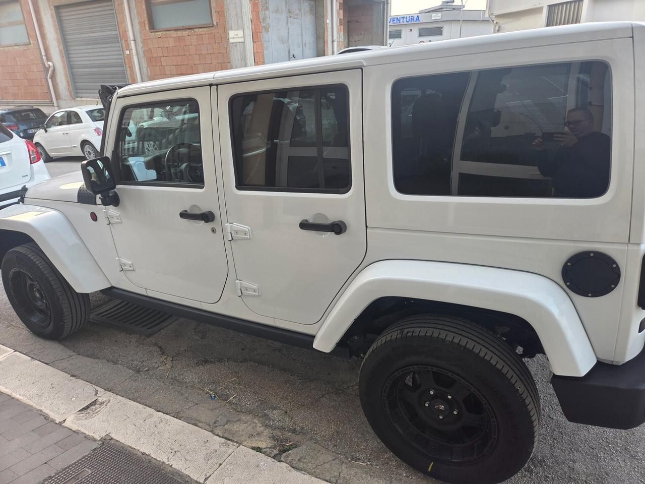 JEEP WRANGLER SAHARA 2.8 200 CV SOLI KM 109000 CERTIFIC
