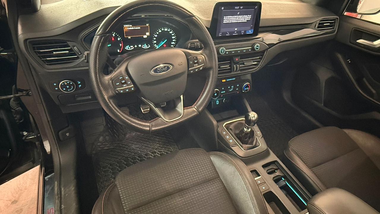 Ford Focus 1.0 EcoBoost 125 CV 5p. ST-Line pelle led navi android auto