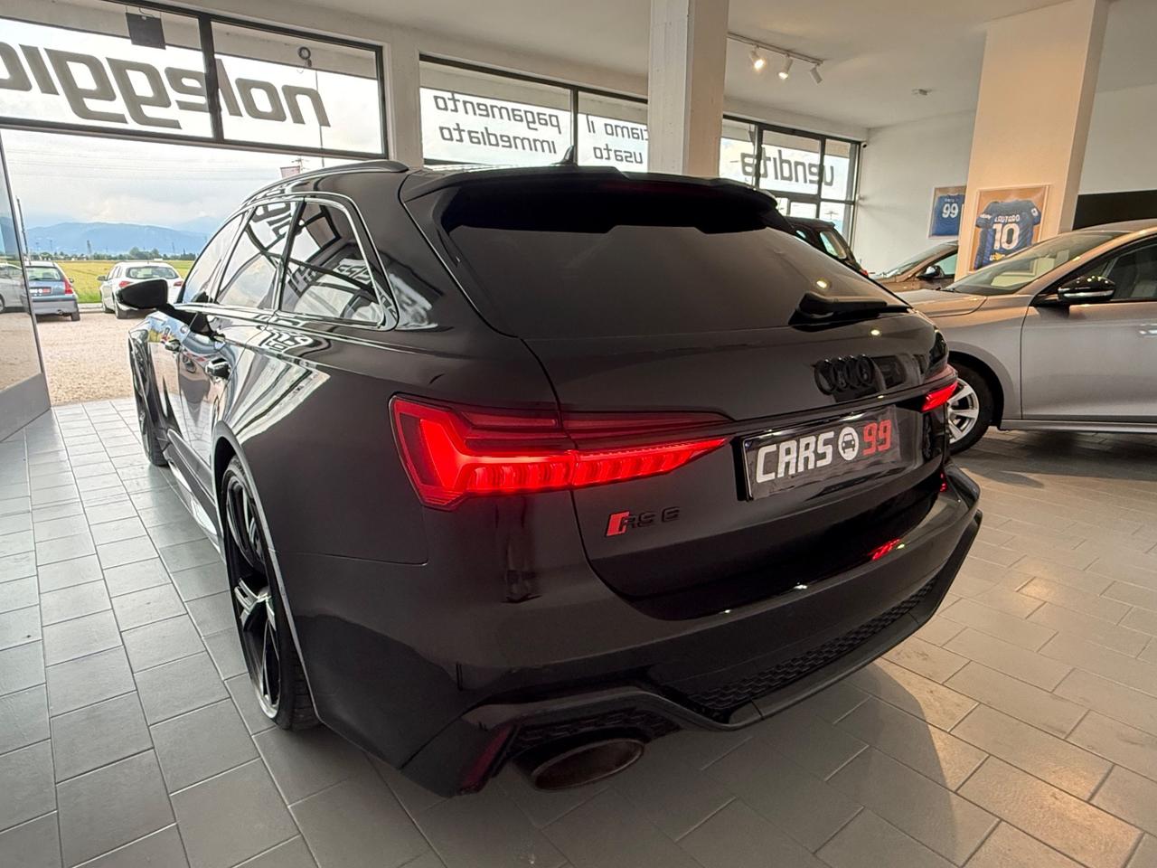 Audi A6 RS6 Avant V8 GARANZIA AUDI 06/2027 CARBO