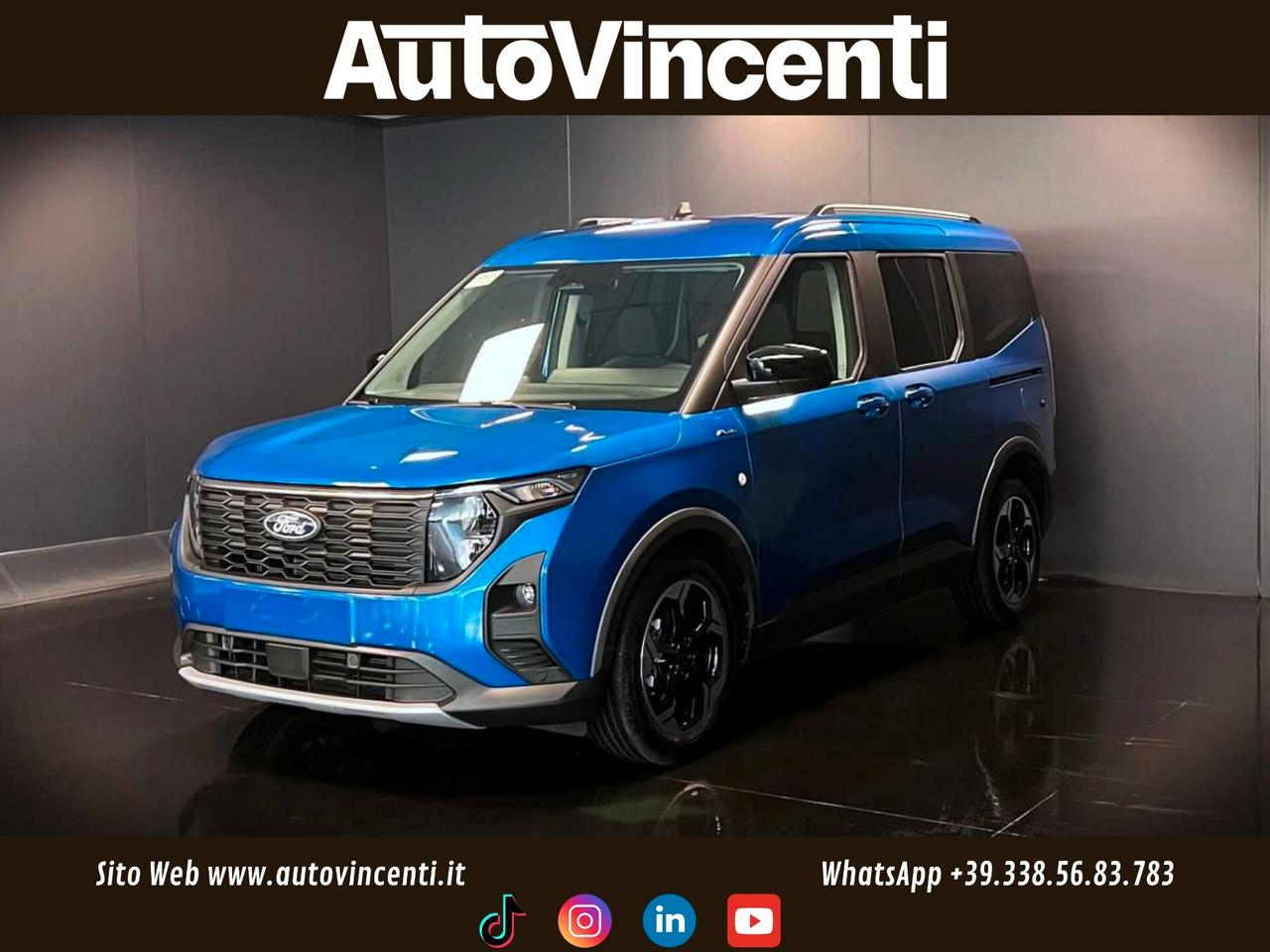 FORD TOURNEO COURIER 1.0 CC 125 CV ACTIVE KM0