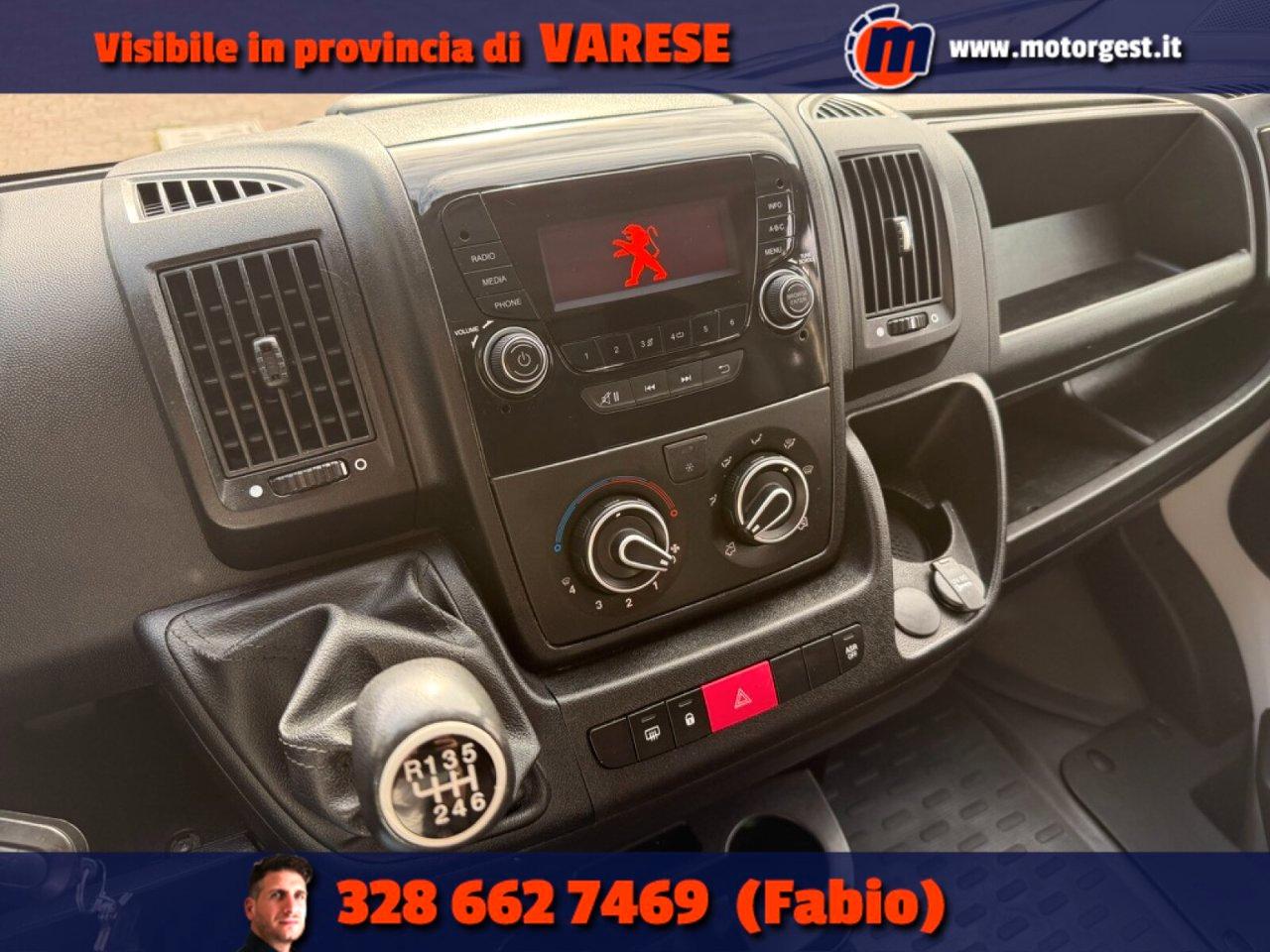 PEUGEOT Boxer 435 2.2 bluehdi 165cv S&S L4H3 CASSONATO *IVA ESC