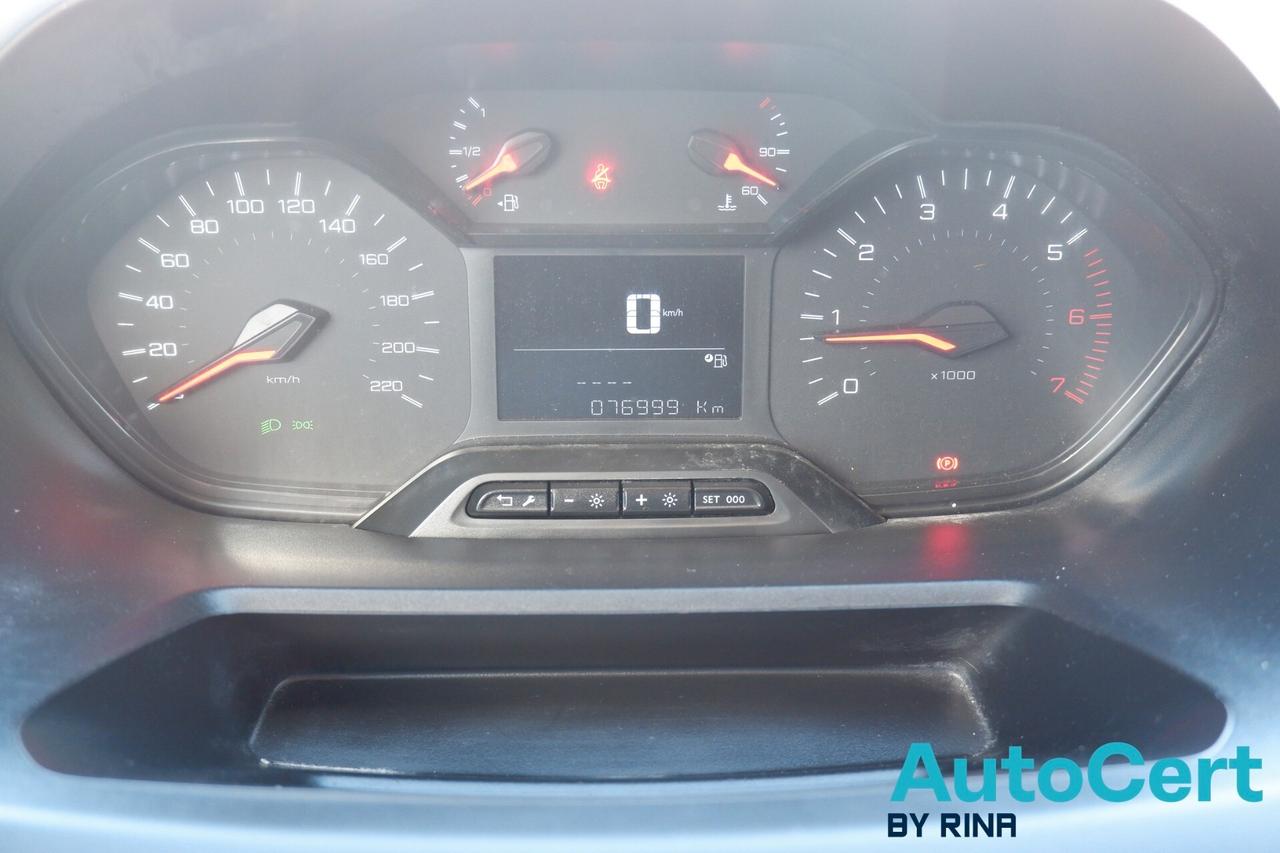 Peugeot Partner 1.5 BLUEHDI 100cv 3Posti