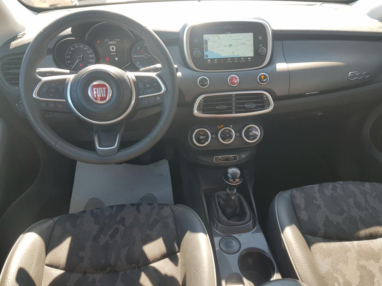 Fiat 500X 1.6 MultiJet 130 CV Cross Navy Pelle Rcam Led