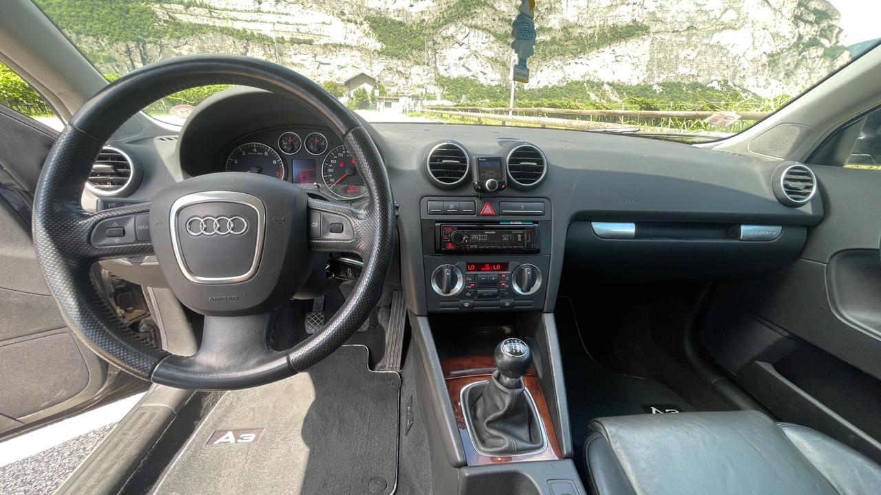 AUDI A3 SPORTBACK 2.0TFSI MANUALE QUATTRO - 2004