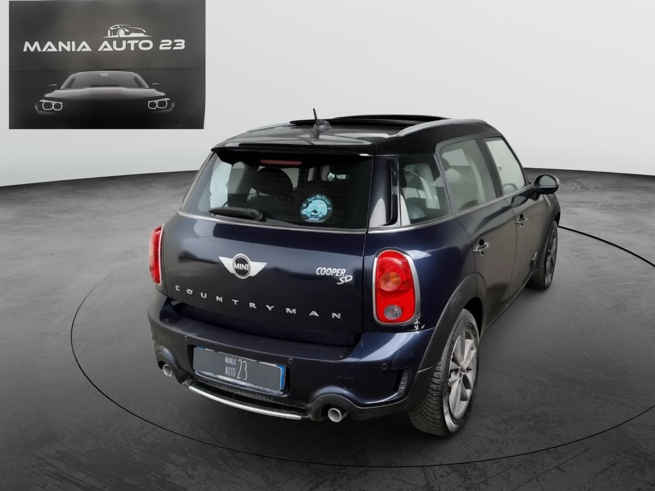 Mini Countryman COOPER SD ALL 4*143 CV*AUTOMATICA*TETTO*NAVI*