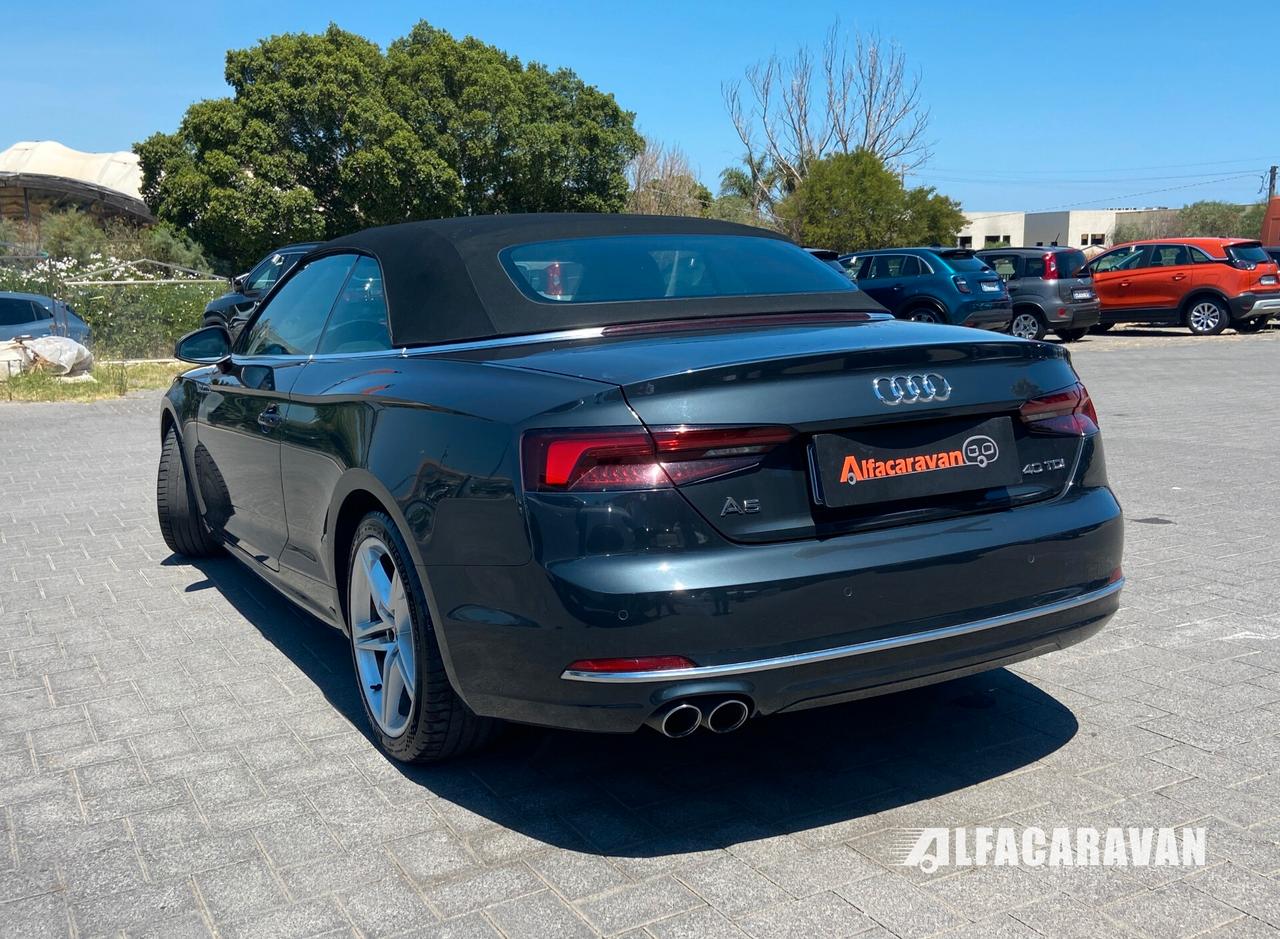 Audi A5 Cabrio 40 2.0 tdi 190cv s-line s-tronic