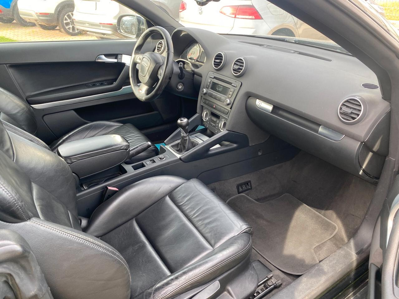 AUDI - A3 Cabrio - 1.6 TDI Sline - NEOPATENTATI - FINANZIABILE - PERMUTE