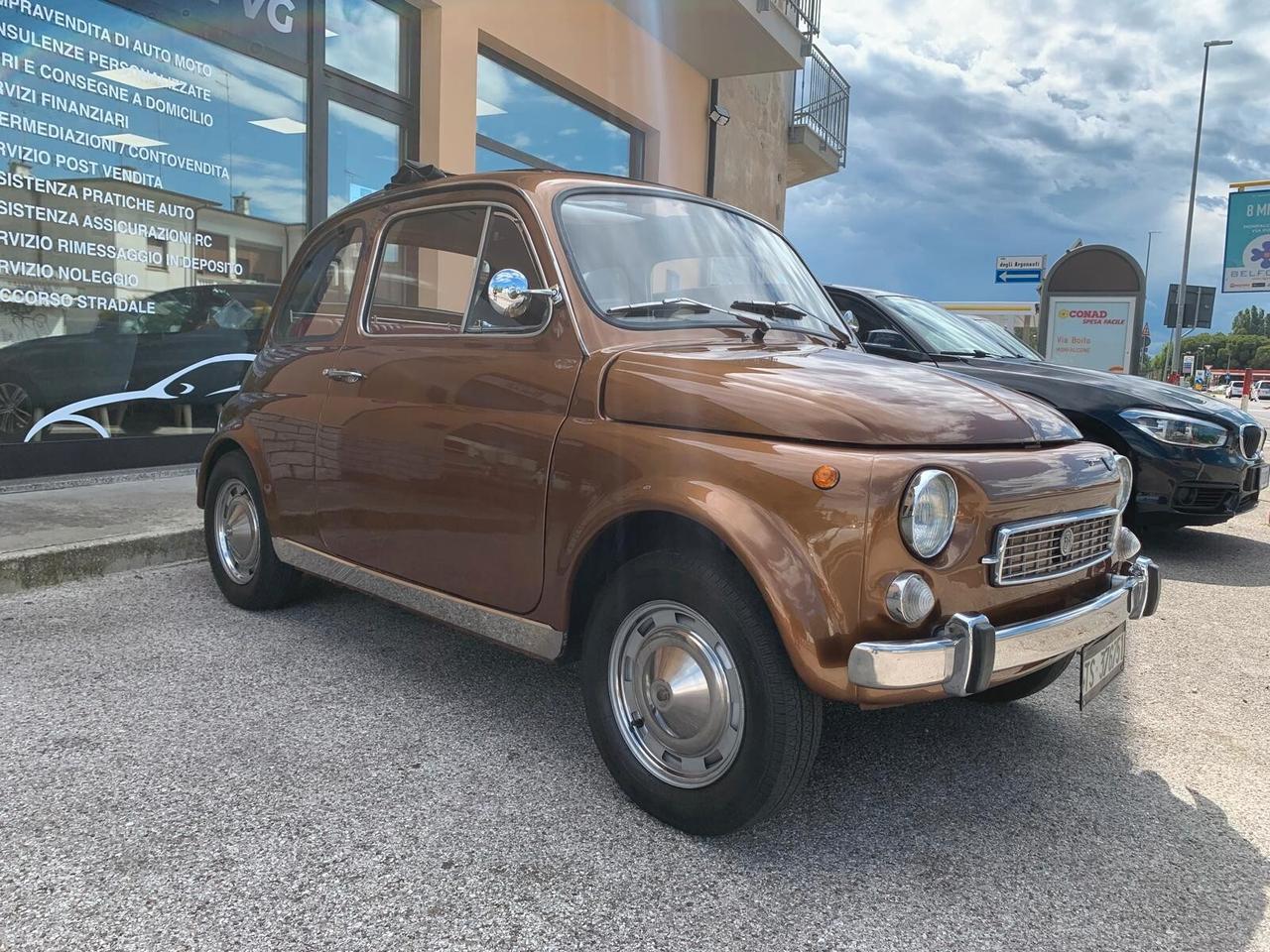 Fiat 500 My car Francis Lombardi ASI T. Oro Restaurata