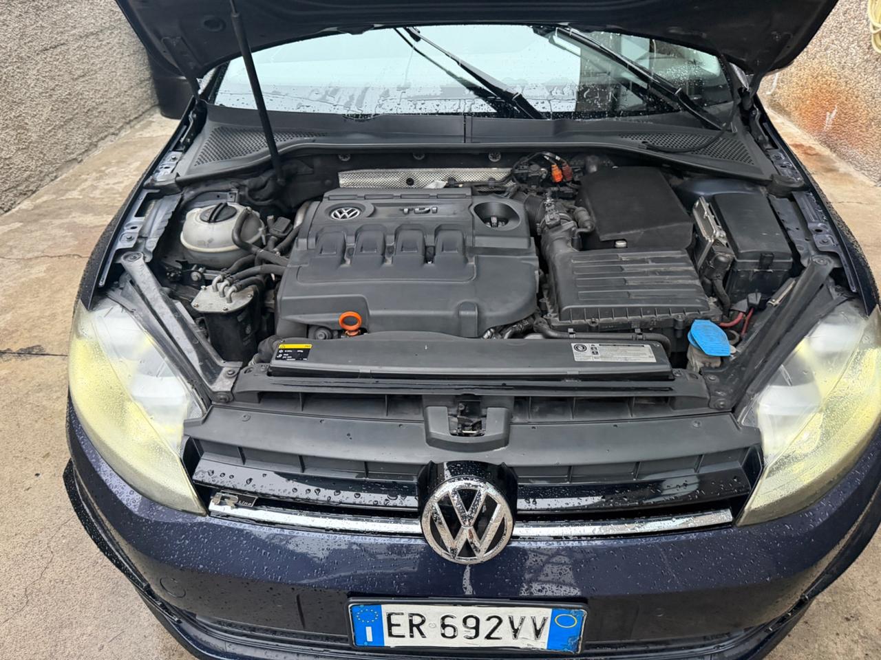 VW GOLF 7 2017 1.6TDI GANCIO TRAINO 1500KG
