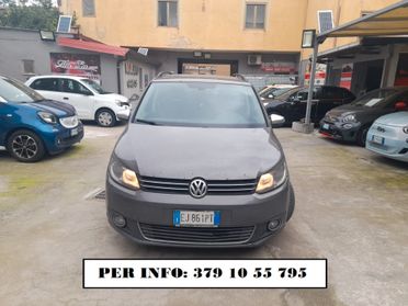 Volkswagen Touran 1.6 diesel 7 posti con garanzia-2011