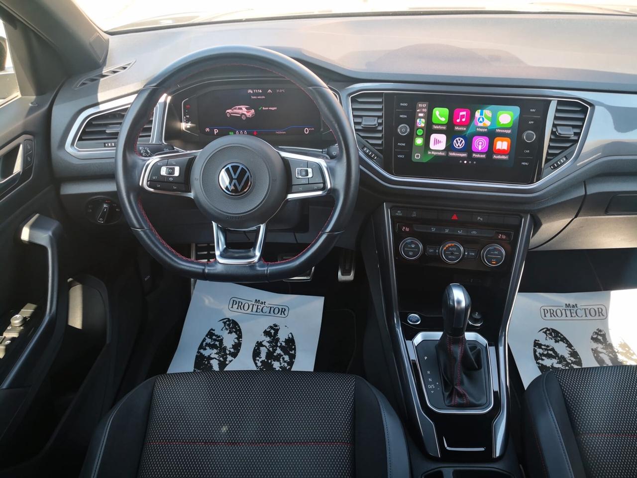 Volkswagen T-Roc 1.5 TSI 150CV DSG R-Line ***TAGLIANDI VW ***UNIPROPRIETARIO***