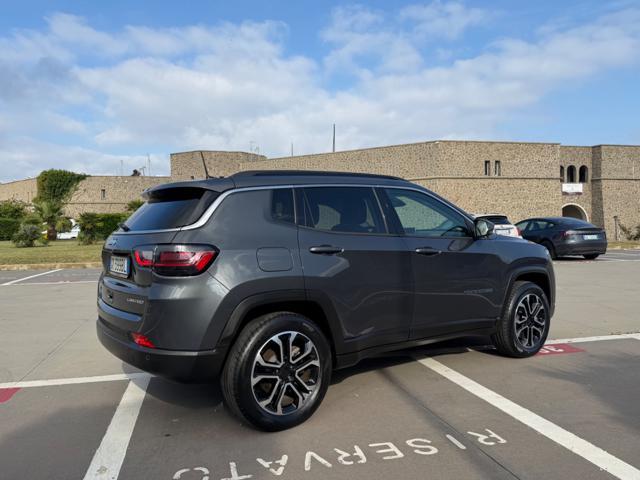 JEEP Compass 190CV 4XE LIMITED+PHEV+18''+RCAM+2PDC+PELLE