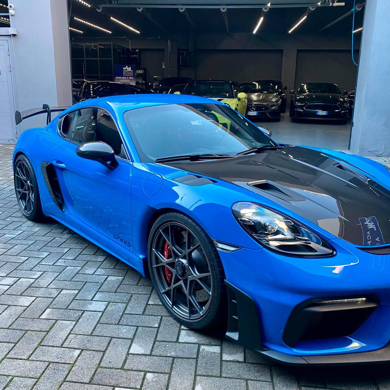 Porsche 718 Cayman 4.0 GT4 RS pdk WEISSACH +Carbonio
