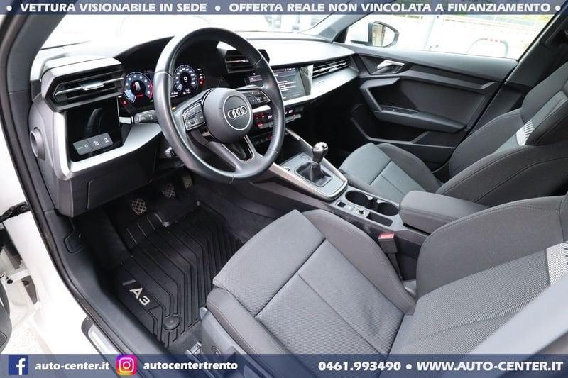 Audi A3 Sportback 35 TFSI Advanced LED 1.5 150CV
