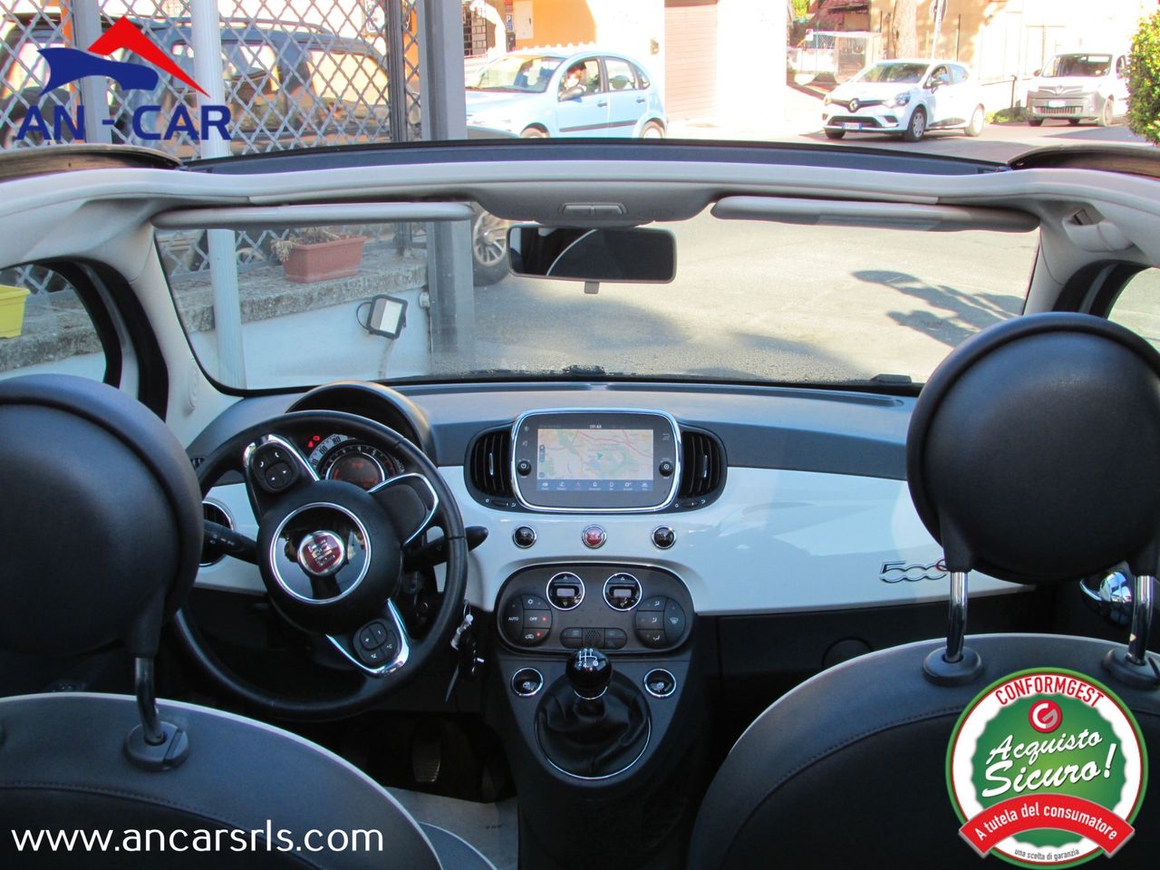 Fiat 500 C 1.2 Lounge Navigatore Clima