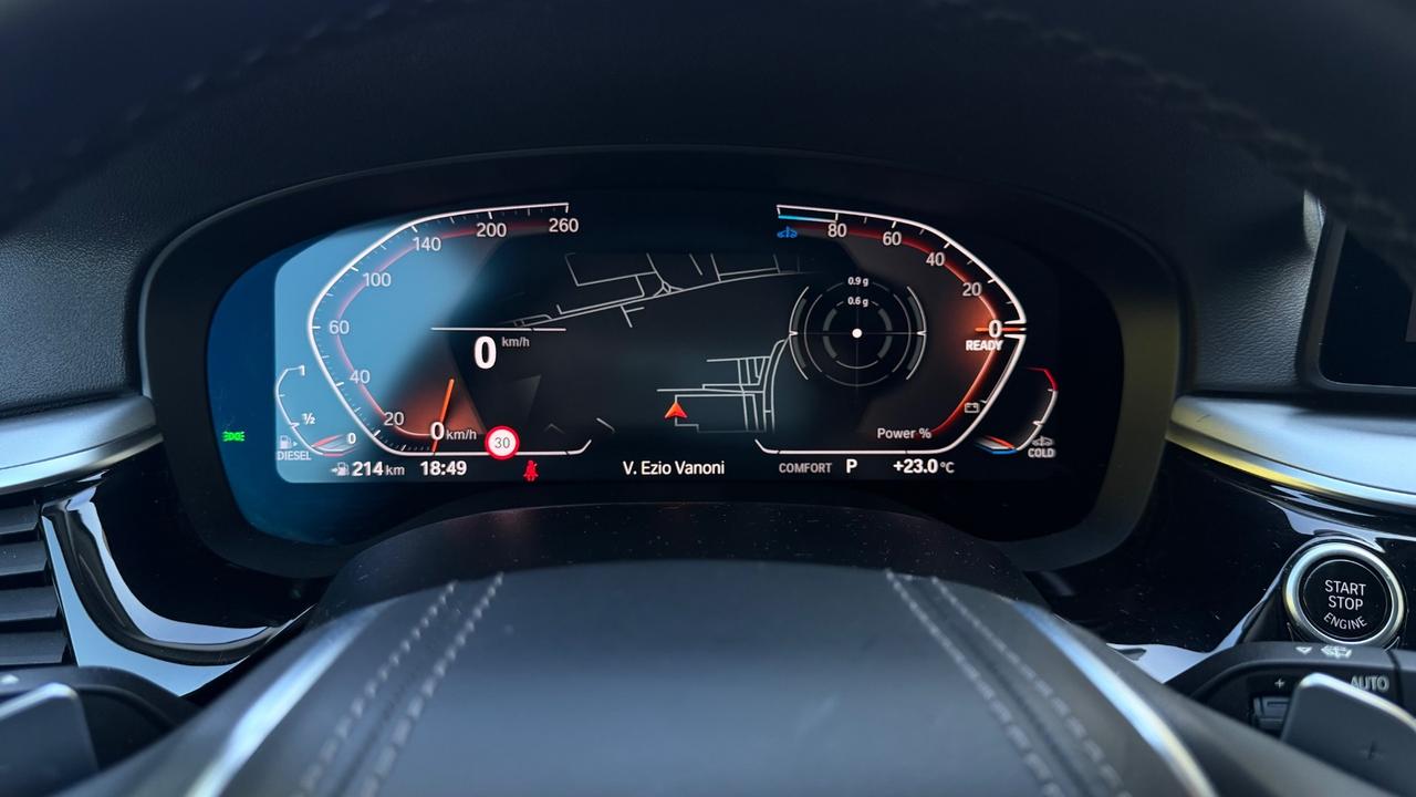Bmw 520d 48V Touring Msport 190cv F1 Naviplus Camera Cerchi 20M