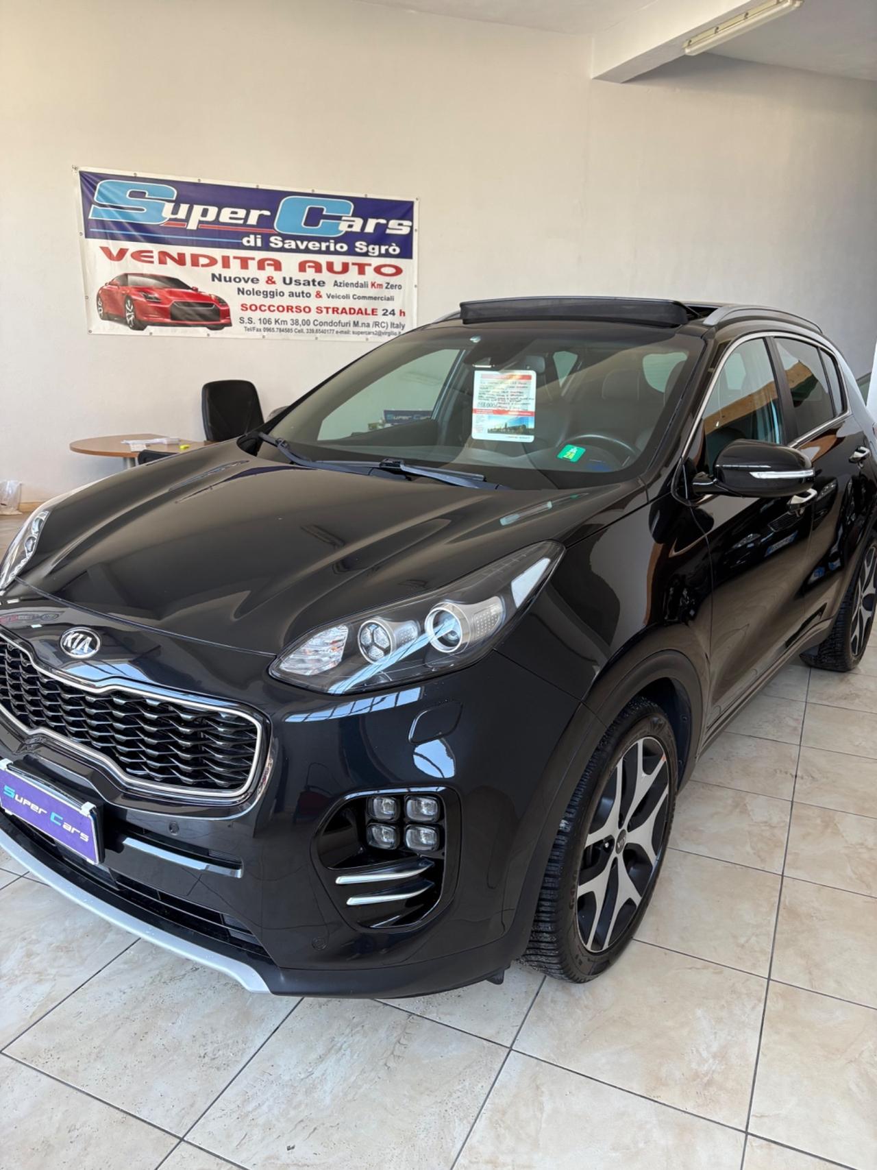 Kia Sportage 1.7 CRDI 141 CV DCT7 2WD GT Line full optional tetto apribile