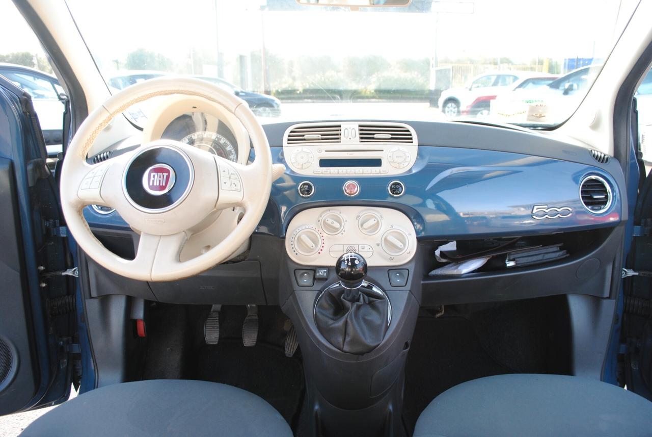 FIAT 500 1.2 BENZ/GPL 69 CV OK NEOPATENTATI