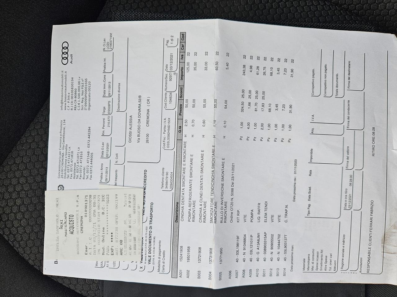 Audi A1 SPB 1.6 TDI 90CV NEOPATENTATI