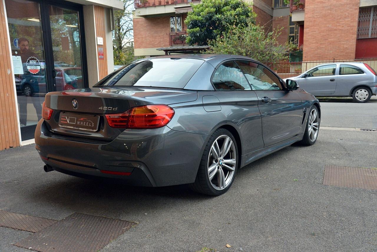 Bmw 420 BMW serie 4 cabrio MSport automatica Euro 6