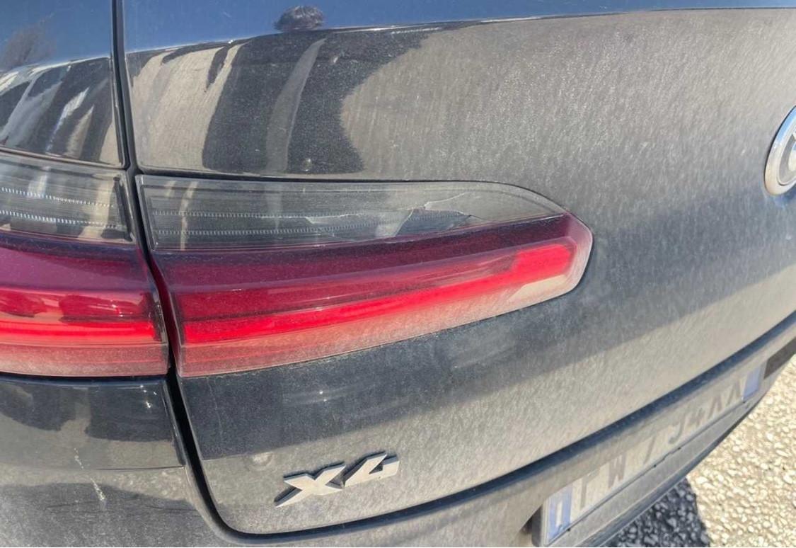 Bmw X4 M40 x drive TETTO INTERNI ROSSI