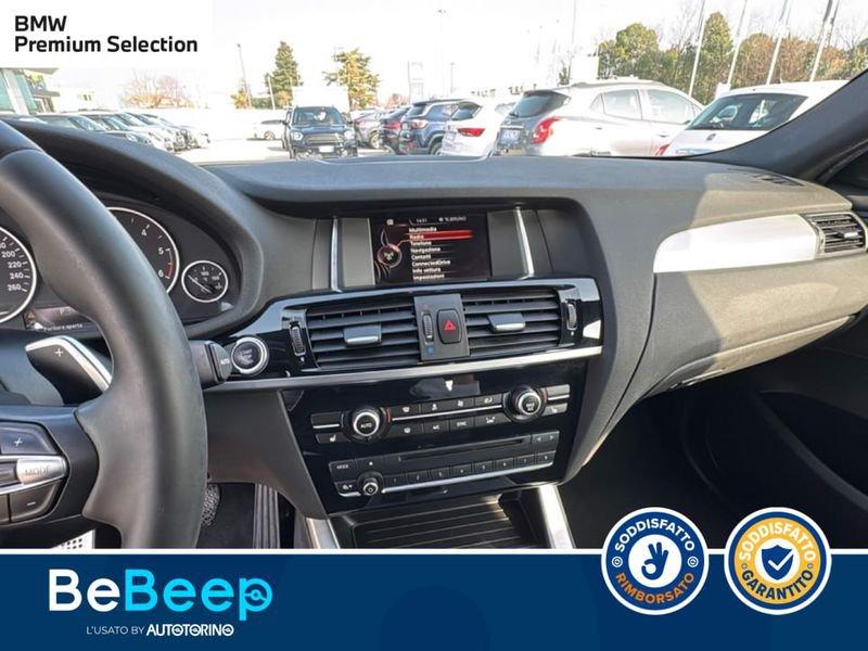 BMW X4 XDRIVE20D MSPORT AUTO MY16