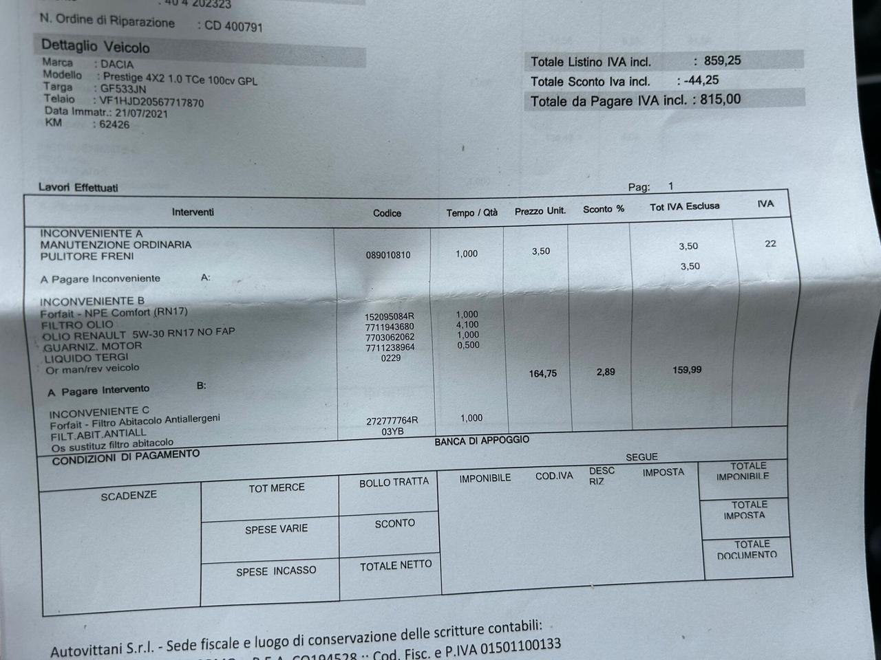 Dacia Duster 1.0 TCe 100Cv GPL PRESTIGE NAVI-2021