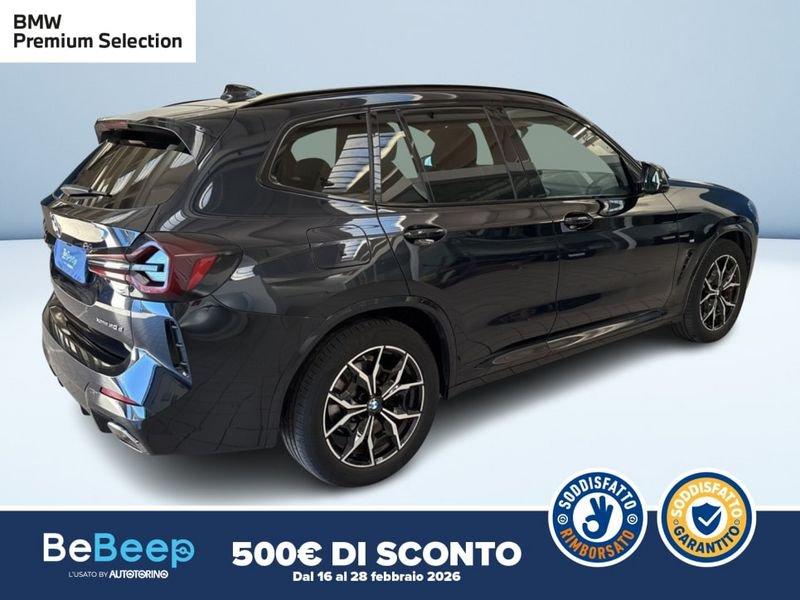 BMW X3 XDRIVE20D MHEV 48V MSPORT AUTO