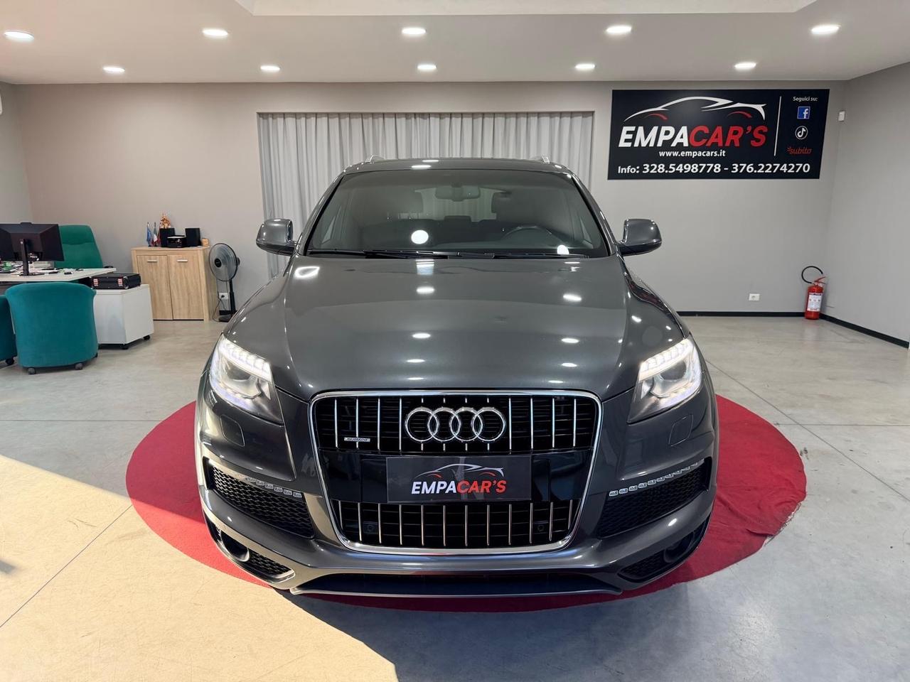 Audi Q7 3.0 V6 TDI 245 CV Quattro S-LINE 7 POSTI