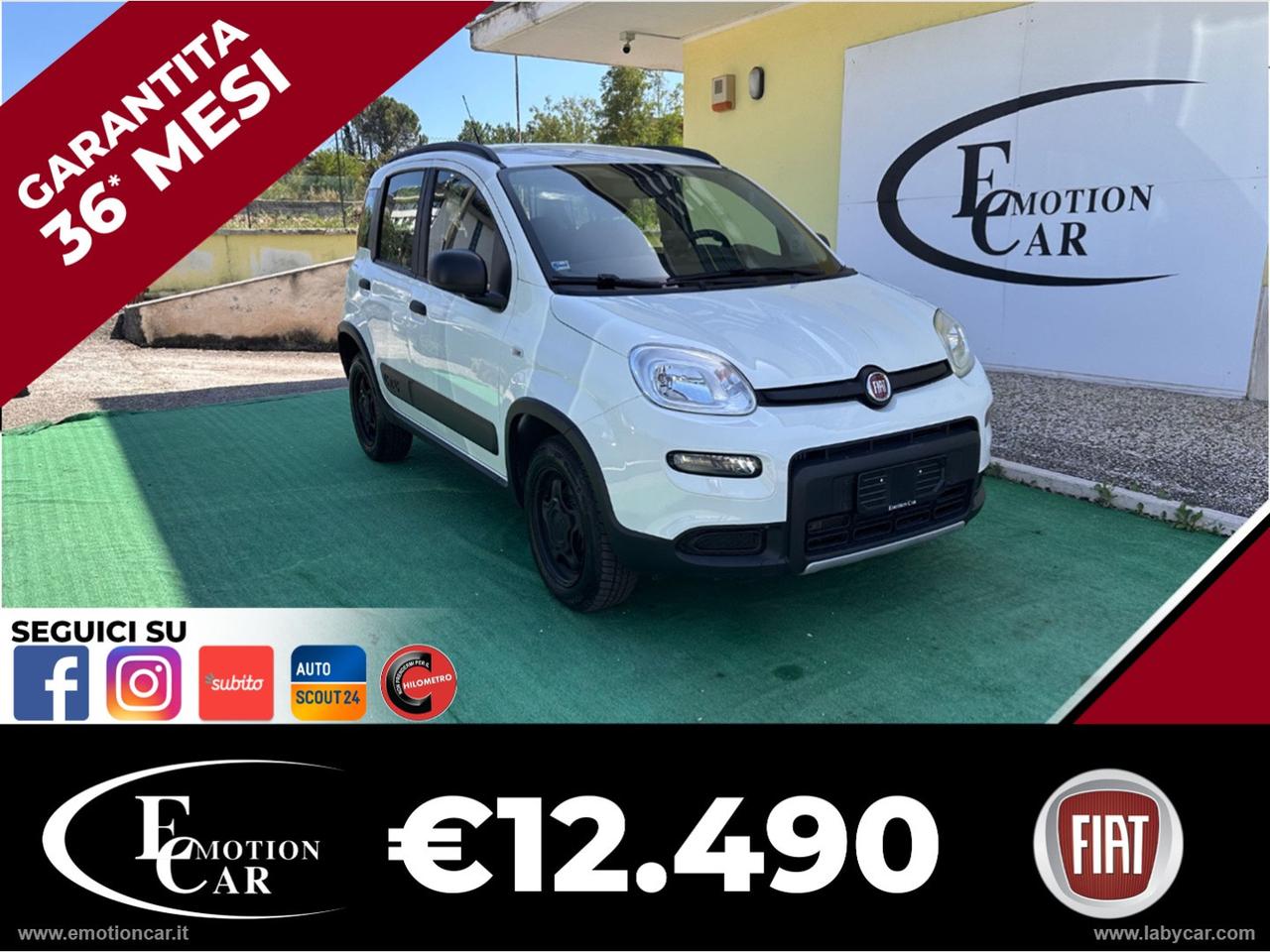 FIAT Panda 1.3 MJT 95 CV S&S 4x4 - 2017