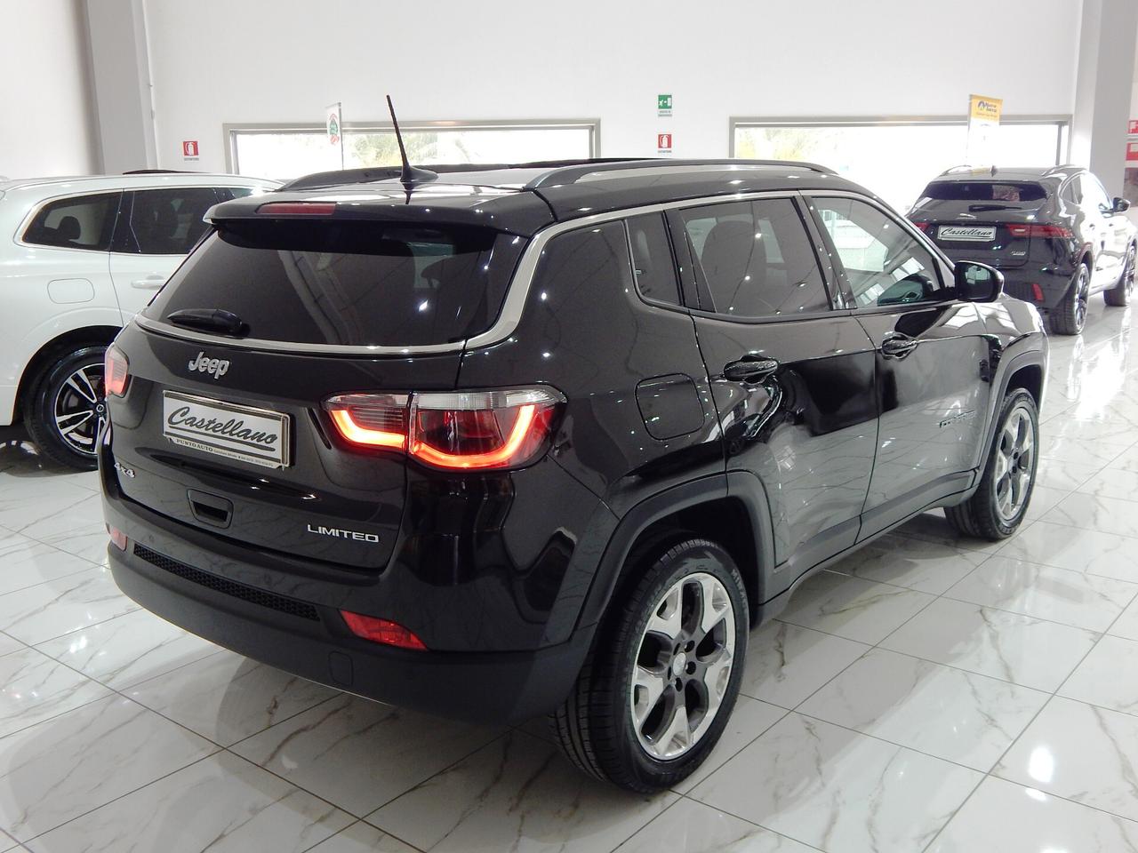 Jeep Compass 2.0 mjt Limited 4wd 140cv Aut TETTO-NAVI-PELLE-LED