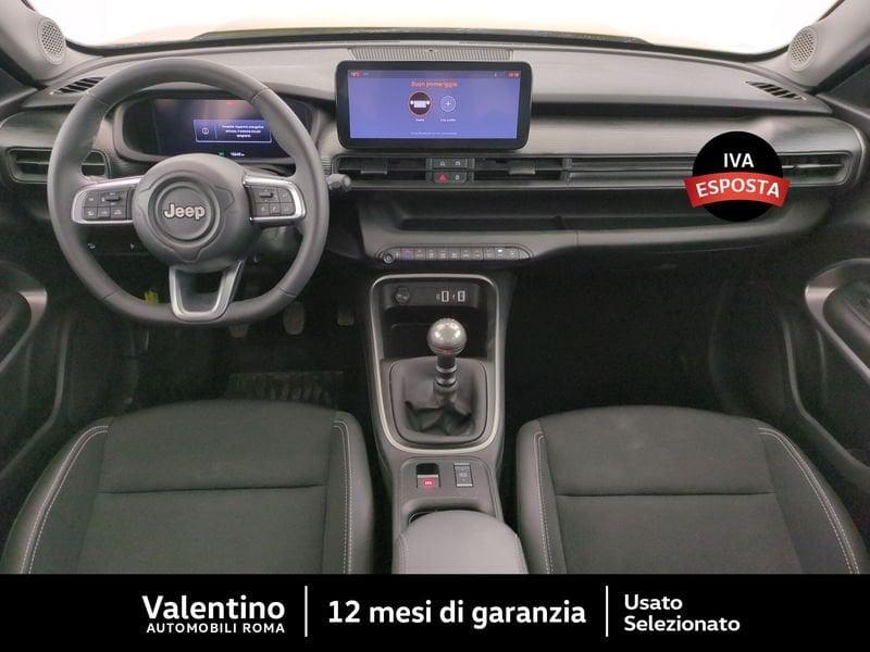 Jeep Avenger 1.2 Turbo 100 CV Altitude