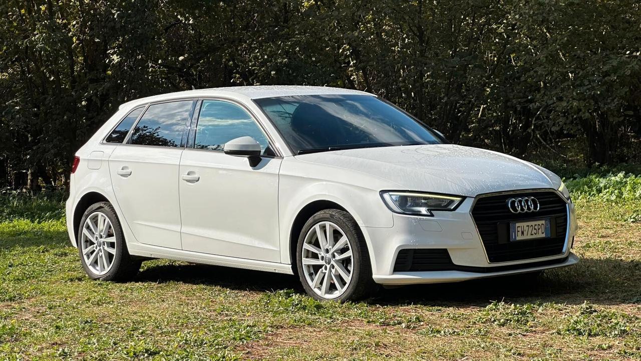 Audi A3 SPB 35 TDI S tronic Admired 2019 PERFETTA leggi testo