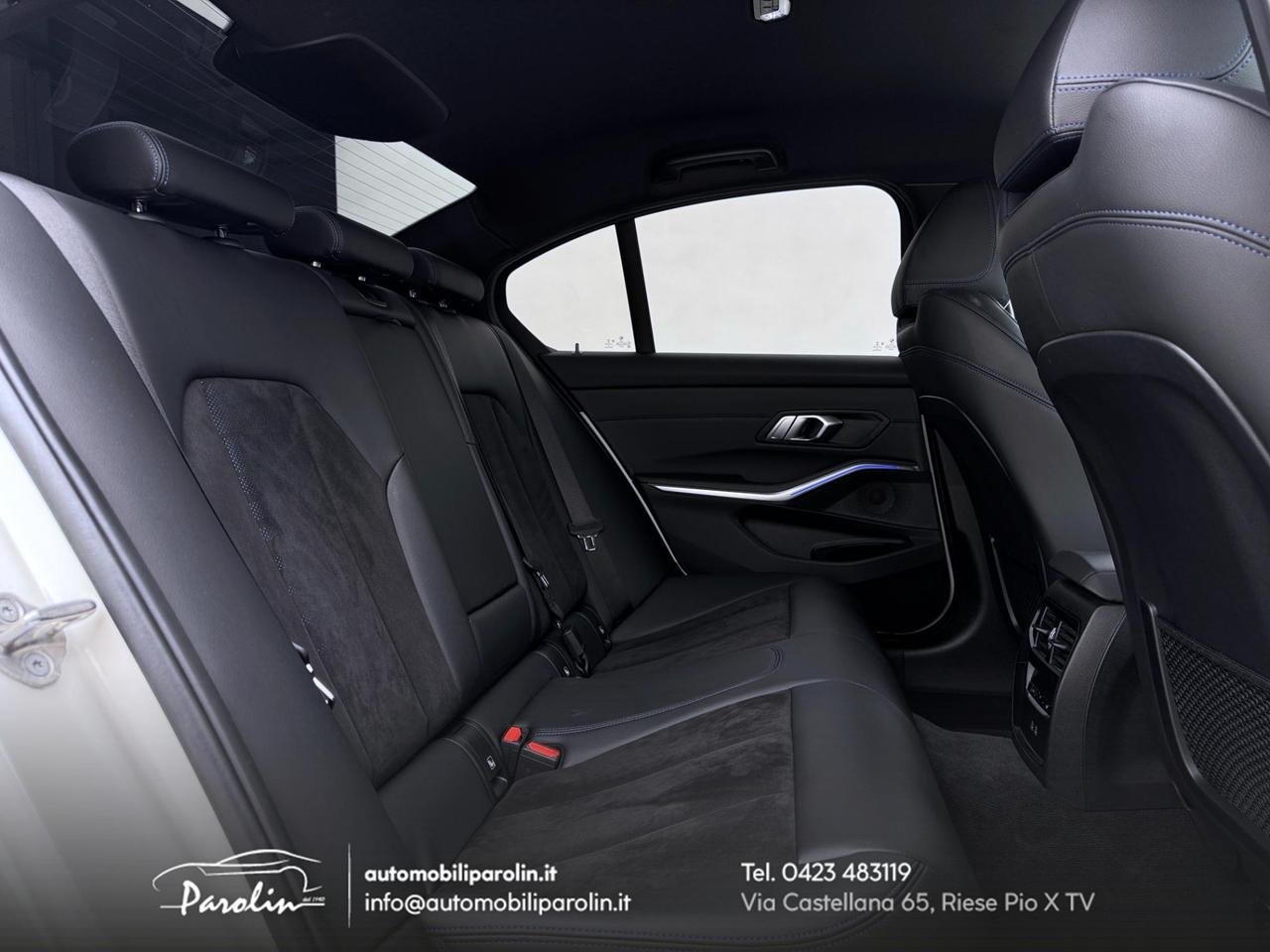 BMW Serie 3 Berlina 318d 48V Msport auto LED-CarPlay-Telecamera