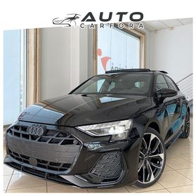 Audi A3 Sportback 35 TDI S tronic Identity Black con tetto apribile R 19 pack red interno